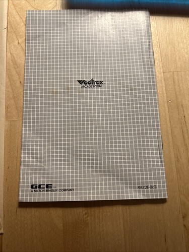Vintage 1982 Vectrex Star Trek The Motion Picture Complete Box Manual Overlay - Picture 12 of 12