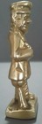 Vintage Solid Brass Peg Leg Sea Captain Figurine — photo 4