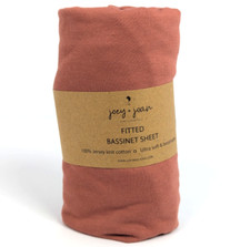 Joey  Joan Fitted Bassinet Sheet 100 Jersey Knit Cotton Stretchy 21" x 33"