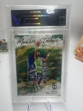 ICG 9.5 KEMBA WALKER Modern Strokes #6 Gold Writing Graded Like PSA CGC 2020-21