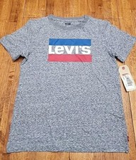 Levi"s grey red and blue t shirt size M
