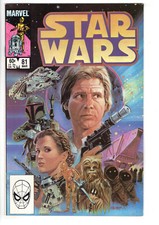 STAR WARS #81 (1984) - GRADE 8.5 - MARVEL JO DUFFY HAN SOLO BOBA FETT LEIA
