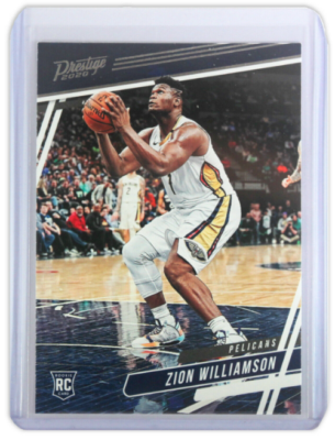 Zion Williamson RC 2019-20 Chronicles PRESTIGE Rookie Card #60