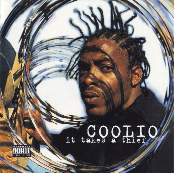 COOLIO It Takes A Thief Explicit Lyrics promo CD 1994 Tommy Boy TBCD