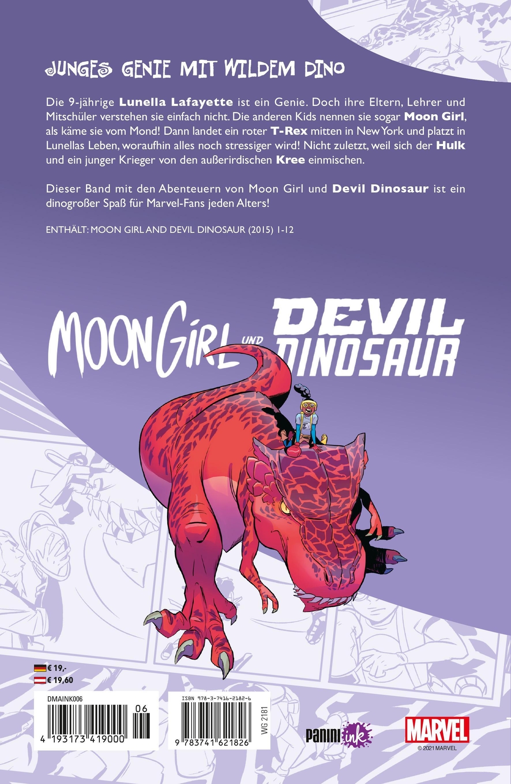 Thumbnail - Brandon Montclare (u. A.) | Moon Girl Und Devil Dinosaur | Taschenbuch