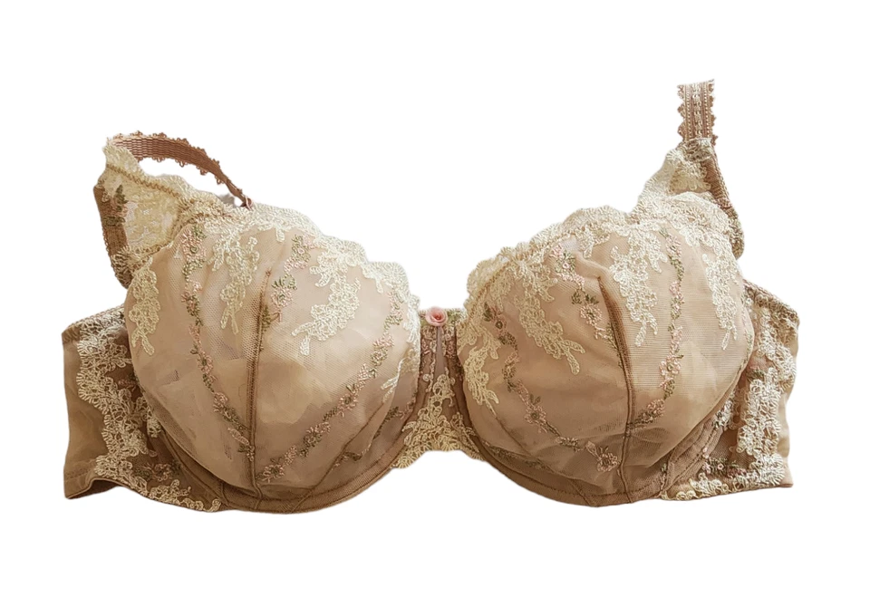 Sujetador vintage bordado de encaje Felina Foto 4 de 4