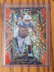 2020 Select Red Disco Prizm Club Level Rc /49 Jonathan Taylor