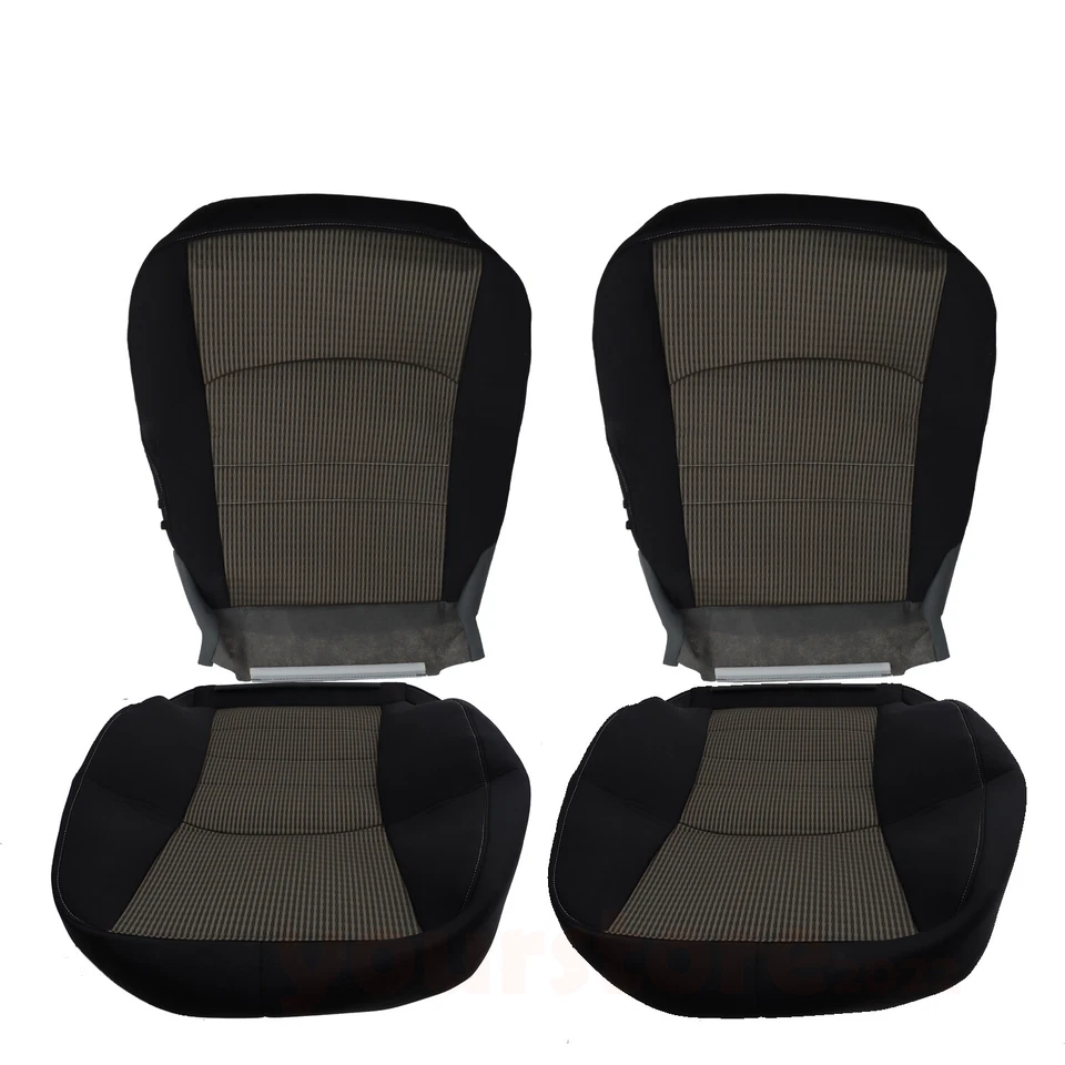 4 x Cubierta de asiento delantero para conductor y pasajero 09-12 Dodge Ram 4000 4500 5500 Foto 3 de 4