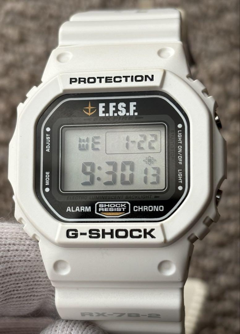 G-Shock DW-5600 VT RX-78-2 Gundam Watch Used Light Wear G123 G-Shock DW-5600 VT RX-78-2 Gundam Watch Used Light Wear G123