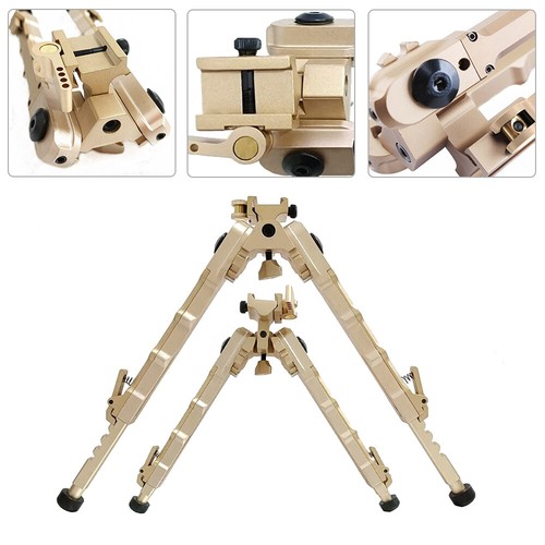 6"-9" Adjustable Bipod QD Tactical Air Rifle Bipod Metal Spring Swivel Hunting~ - Picture 37 of 40