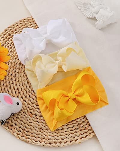 20pcs 4 Inches Baby Headbands Baby Girl Hair Bows Infant Newborn Toddler Baby - Picture 4 of 7