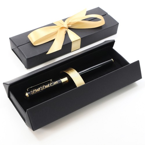 Personalisierter metallischer Tintenroller Stift + Geschenkbox | Lasergravur - Bild 10 von 16