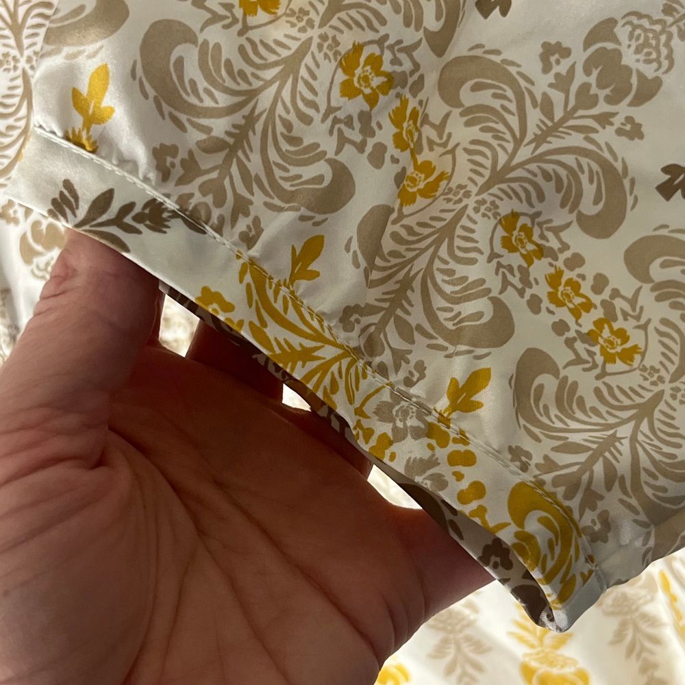 Pendleton 100% Silk Elegant Damask Button Up Blou… - image 10