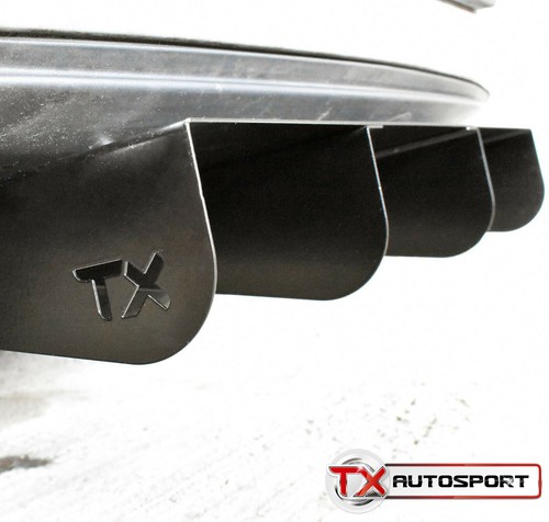 Universal Rear Diffuser Splitter for Race Rally Track Car Vauxhall Ford BMW - Picture 7 of 10