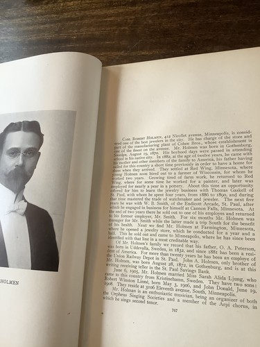 A History of Swedish-Americans of Minnesota 3 Vol Set 1910 LEATHER Spine Corners - Picture 14 of 24
