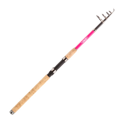 Jenzi Teleskoprute Lady Stick 20-50g Frauenrute Spinnangeln Spinnrute Angelrute