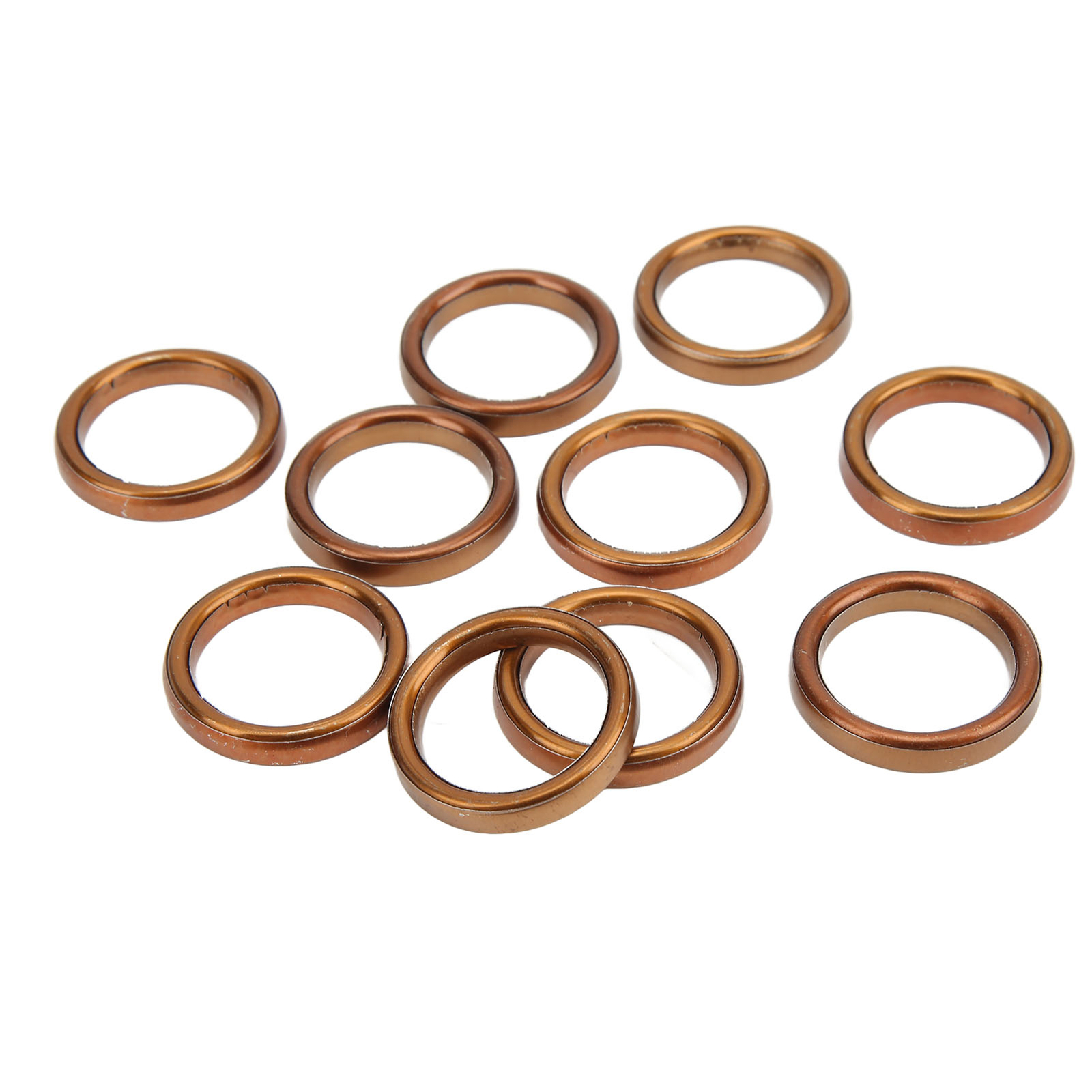 10 Pieces Exhaust Crush Gasket Aluminum For XR50 CRF50 Chinese Pit Dirt Bike ATV eBay