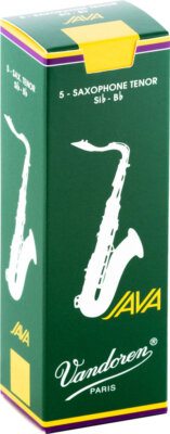 Vandoren Java Tenorsax Blätter (2,5) 5er Pack Jazz Saxophon Holzblasinstrument
