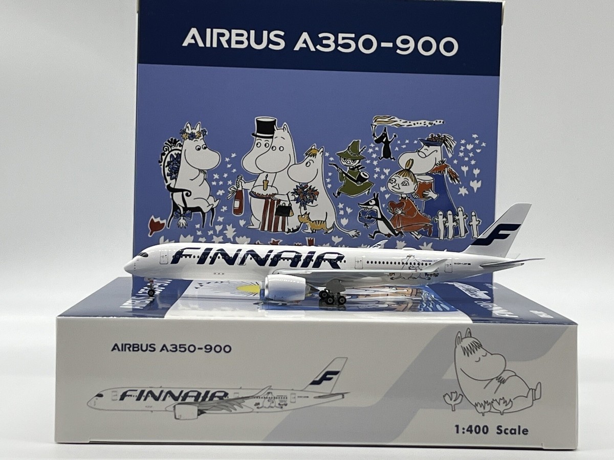 FINNAIR A350模型　 ムーミン塗装　1:400 FINNAIR A350-941 ( Moomin Livery ) Reg:LWP 04516 Phoenix 1