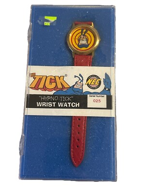 THE TICK Limited (025) Edition Hypno Tick Wrist Watch New England Comic Co New