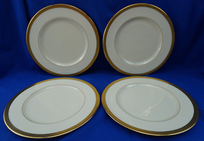 Lenox Lowell P67 (4) Dinner Plates, 10 1/2'' More Available Gold Mark  (G51)