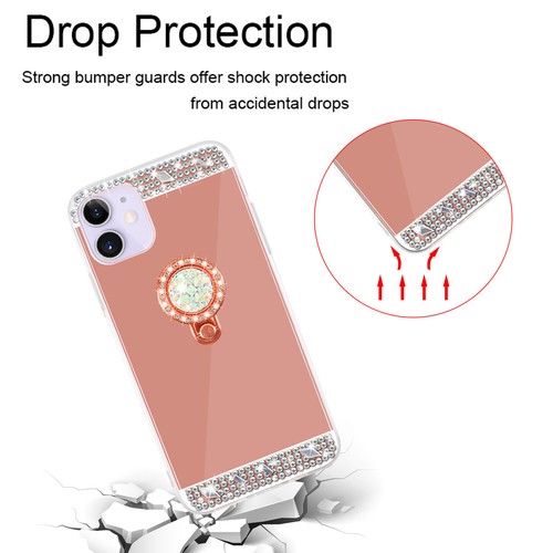 Luxury Mirror Glitter Diamond Stand Case For iPhone 12 Pro/12 Mini/12 Pro Max - Picture 22 of 23