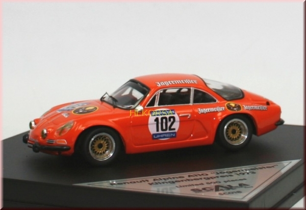 Miniature Trofeu 1/43 - Alpine Renault A110 - Tour De Belgique 1971 - En Boîte