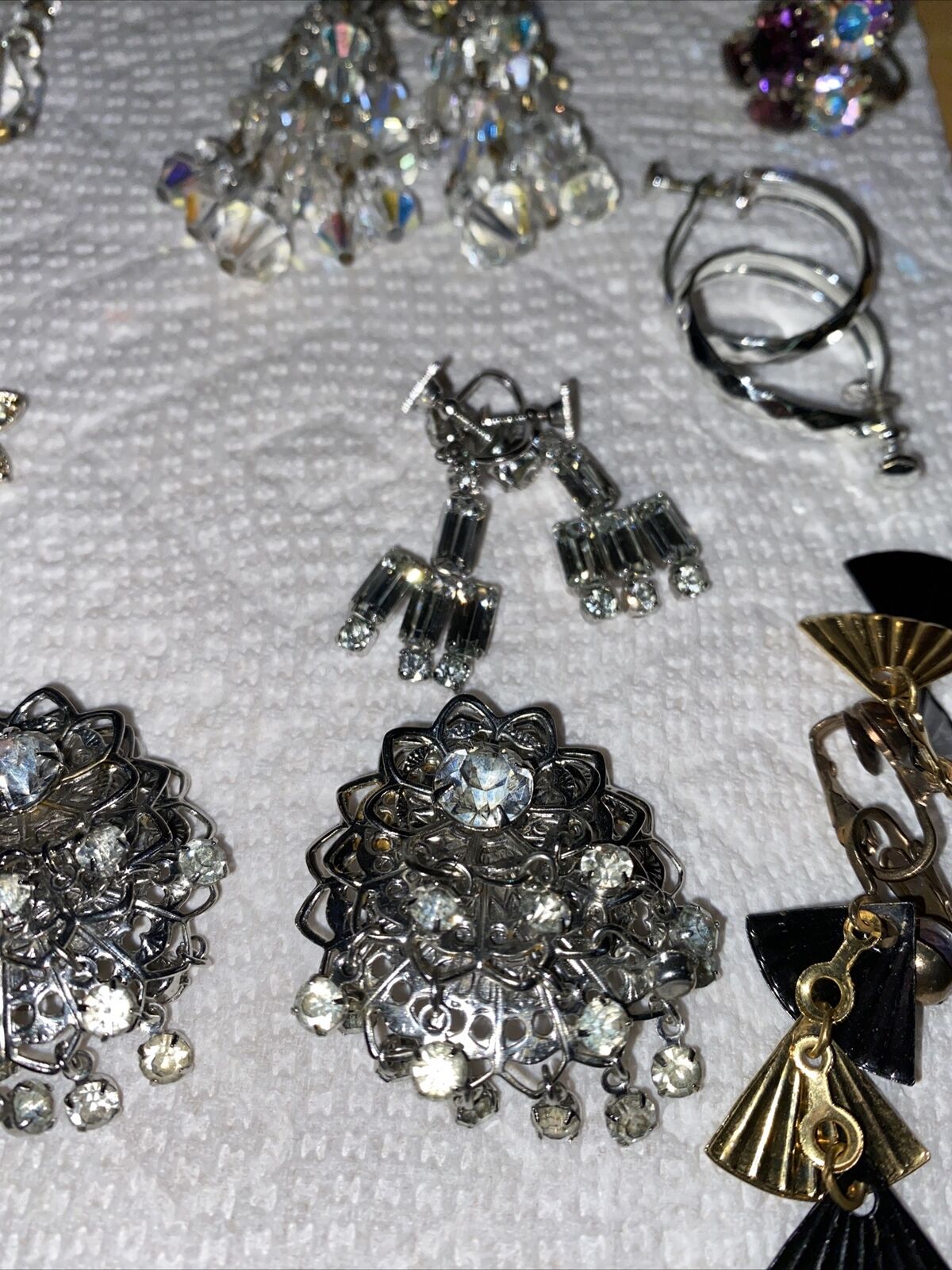 Lot Craft Collection Vintage & Marcasite & Rhines… - image 6