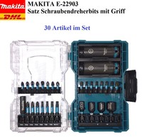 Original Makita Satz Schraubendreherbits Mit Griff E-22903 30 Elemente ⭐⭐⭐⭐⭐