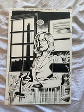 Y the Last Man Original Comic Art Issue 11 pg 22  Pia Guerra Brian K Vaughn 