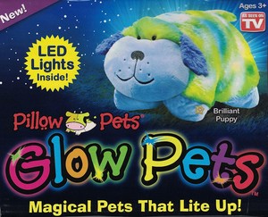 Glow Pets Brilliant Puppy Nib By Pillow Pets Rare Ebay