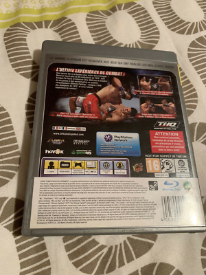 Jeu UFC Undisputed 2009 – PS3 – Complet Et Comme Neuf