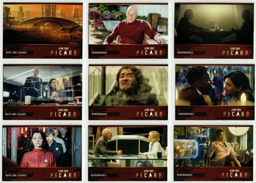 2021 Star Trek Picard Season 1 Complete Base Set Cards 1-60 - Picture 8 of 12