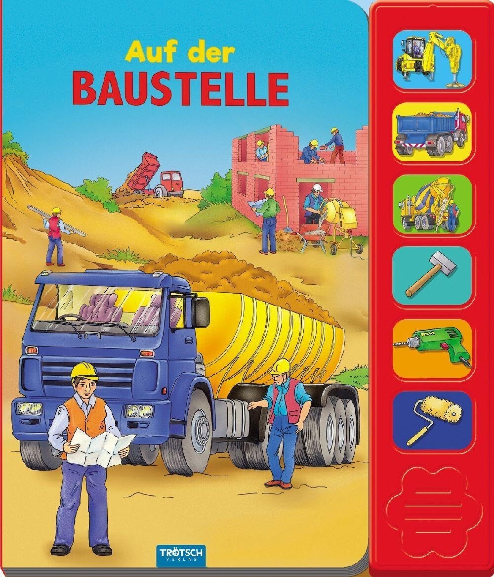 Thumbnail - Soundbuch Auf Der Baustelle 12 Seiten