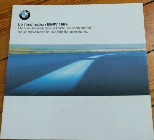 Brochures de vente automobiles BMW
