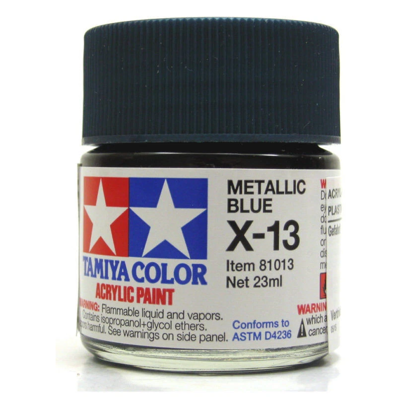 Tamiya 300081013 X-13 Bleu Métallisé Brillant 23 ML Couleur - Photo 2/2