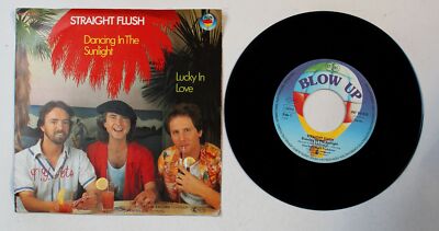 Straight Flush Dancing In The Sunlight GER 7inch Vinyl Single 1984