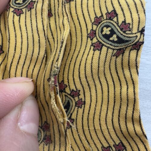 Squires Calpreta Cravat Timeless Elegance amarillo retro vintage años 60 para hombre - Imagen 7 de 23