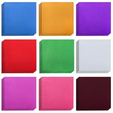 900 Pcs Foil Chocolate Candy Wrappers 9 Colors Sugar Candy Aluminum Foil Wrap...