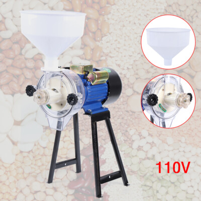 Elektrisch Mohnmühle mit Funnel Getreidemühle Reismühle Getreidemühle 2200W