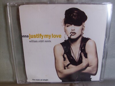 Madonna- Justify my Love- William Orbit Remix- 3-Track-MCD- lesen!