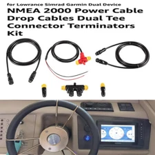 NMEA 2000 Dual Device Starter Kit for NEMA 2K Network Lowrance Simrad Garmin