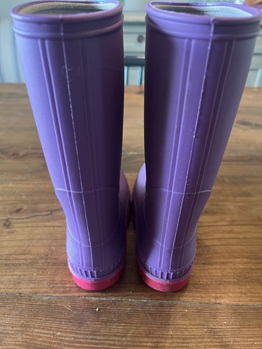 Kamik Regen Gummistiefel Größe 1 lila und rosa leicht gebraucht - Bild 5 von 8