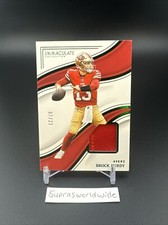 2023 Immaculate Football FOTL Brock Purdy Patch  7/23 San Francisco 49ers