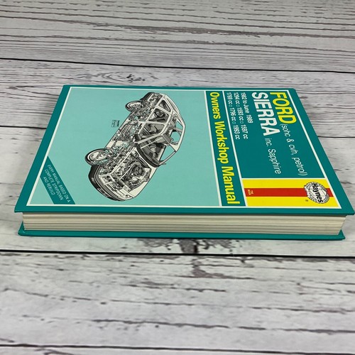 Ford Sierra Haynes Manual 82-6/89 Car Service/Repair Sapphire (903) Preowned - Picture 5 of 8