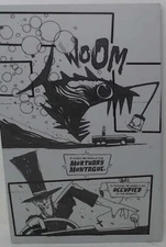 Blood Run #1 - Page 27 - Black - Comic Printer Plate - PRESSWORKS - Stephen Card