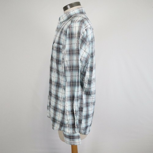 Sovereign Code Shirt Mens Large Outdoor Casual Pocket Button Plaid Long Sleeve - Picture 2 of 8