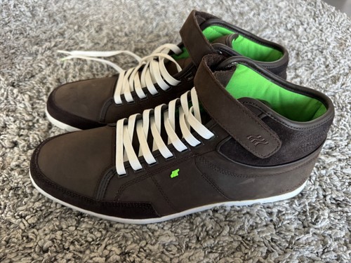 Boxfresh Swich dark brown lime Gr. 44 US 11 UK 10 EBFM0099BCK NEU - Bild 2 von 8