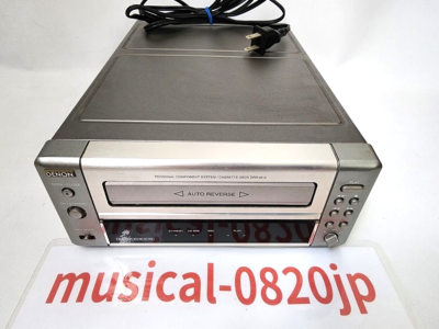 DENON デノン DRR-M10 カセットデッキ DENON DRR-M10 Cassette Deck Auto Reverse Audio Player | eBay