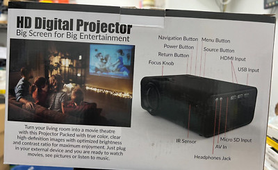 HD Digital Projector Super Sonic SC-80P